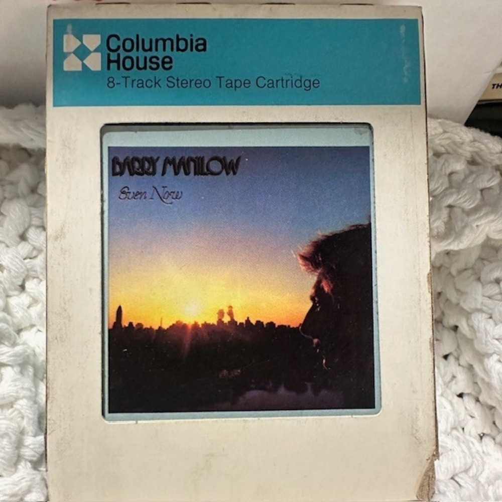 Barry Manilow Even Now 8-Track Tape Cartridge Arista‎ Columbia House AT8 4164